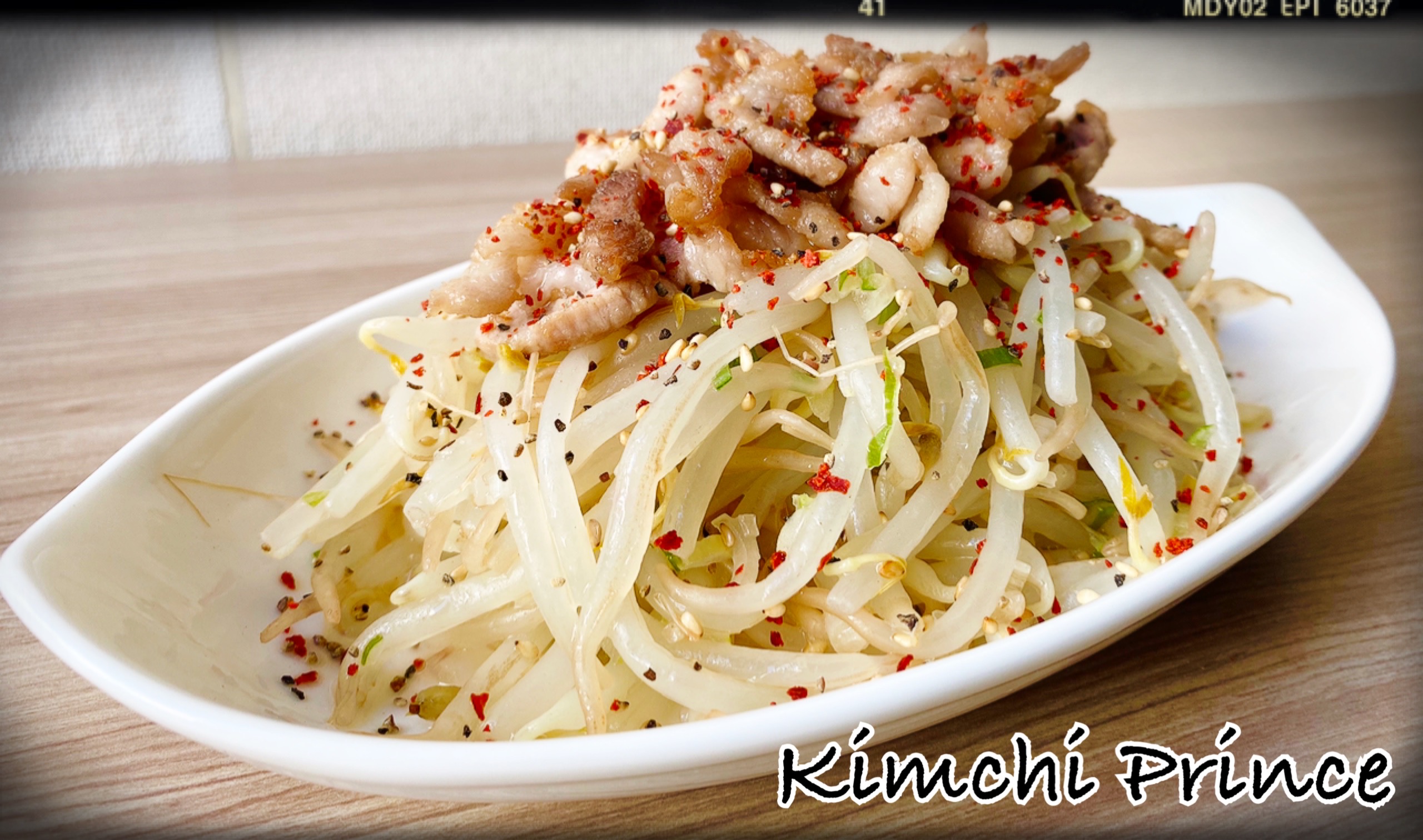 もやしナムルの作り方 Kimchi Prince S Delicious Korean