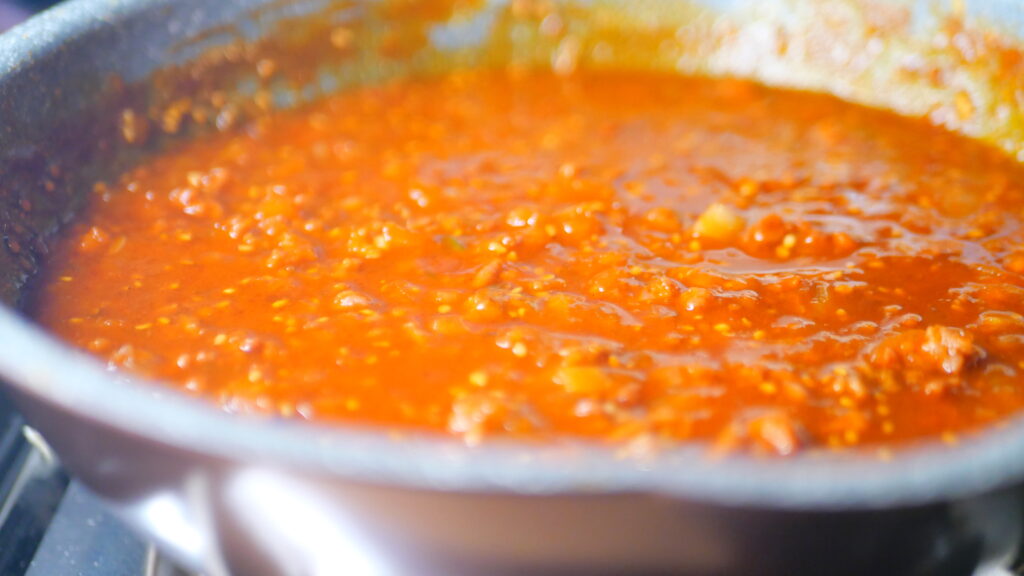 Spicy meat miso