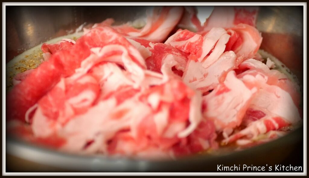 Bulgogi meat